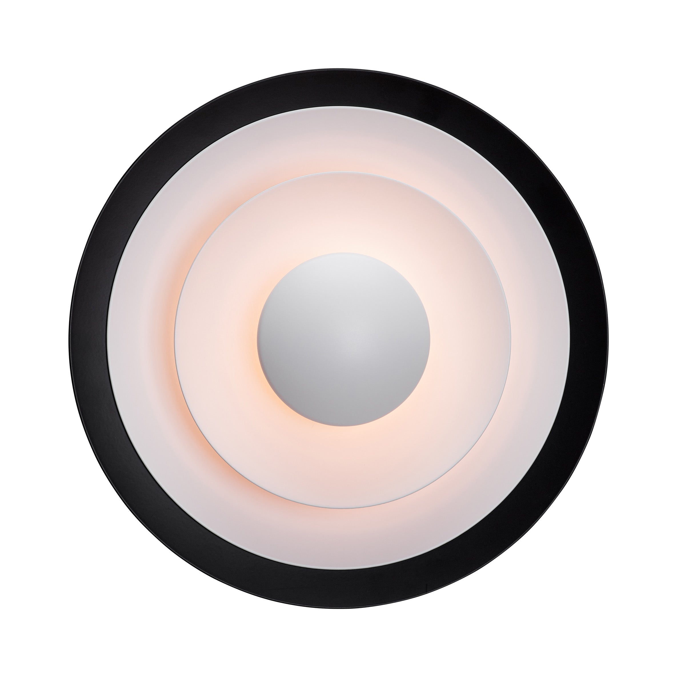 Belid, Diablo Vägglampa D400 Mattsvart/Blankröd G9  Inkl Ljuskälla