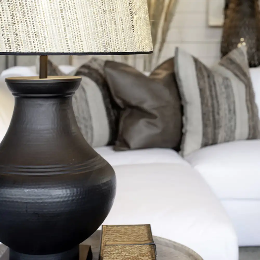 Bordslampa Bergamo Svart