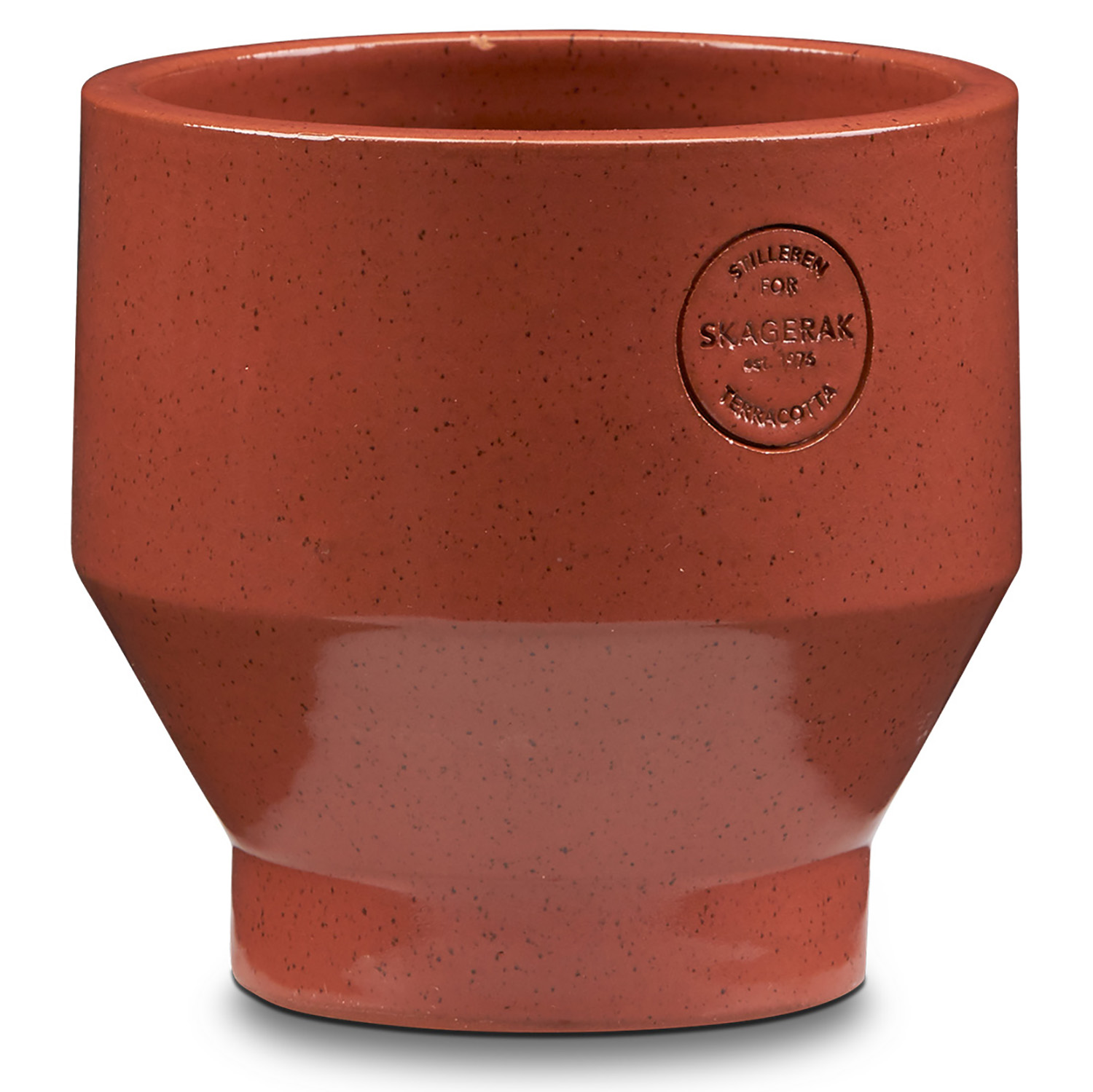Skagerak Edge Pot 15 Röd cm Keramik