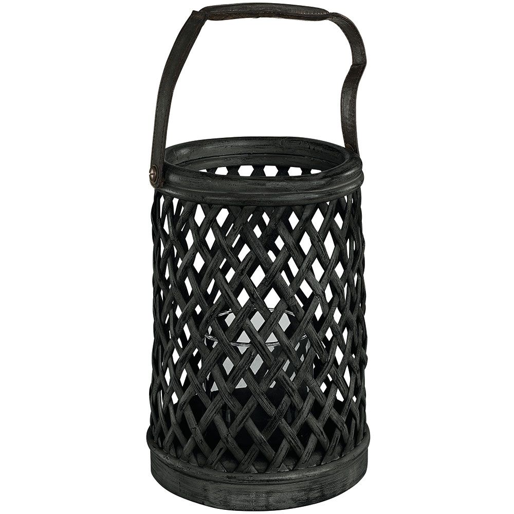 Bamboo Ljuslykta Svart