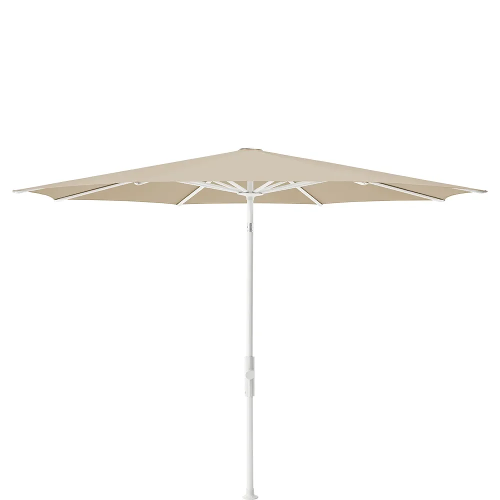 Glatz, Twist 330 cm parasoll matt white Kat.4 422 Cream
