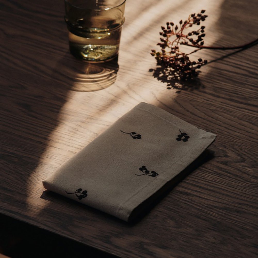 Baies Servetter 4-pack Natural/Dark Chocolate