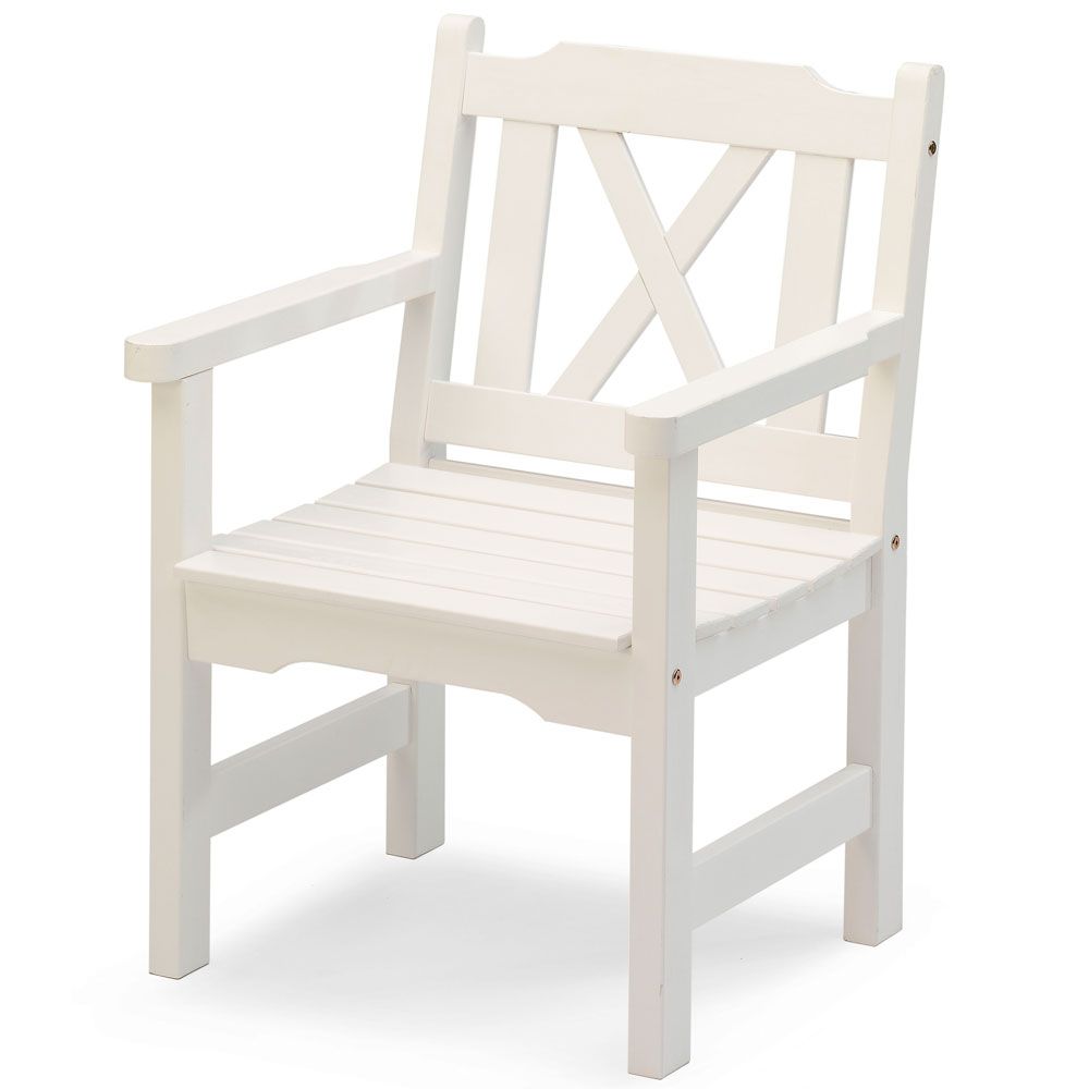 Hillerstorp, Visby Fåtölj Vit Furu