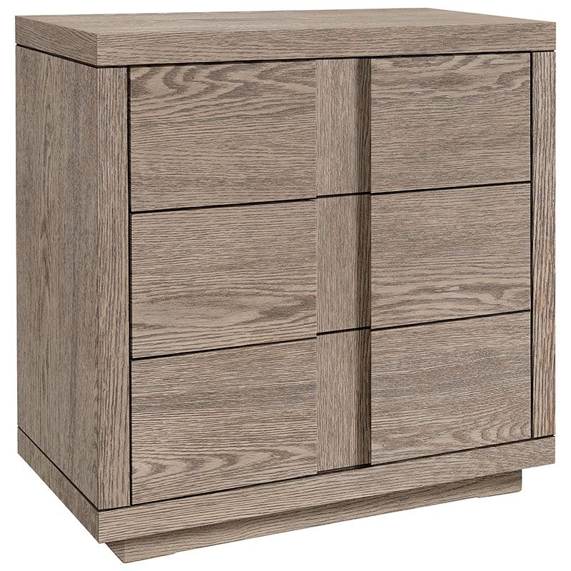 Hunter Byrå Antikgrå Ek