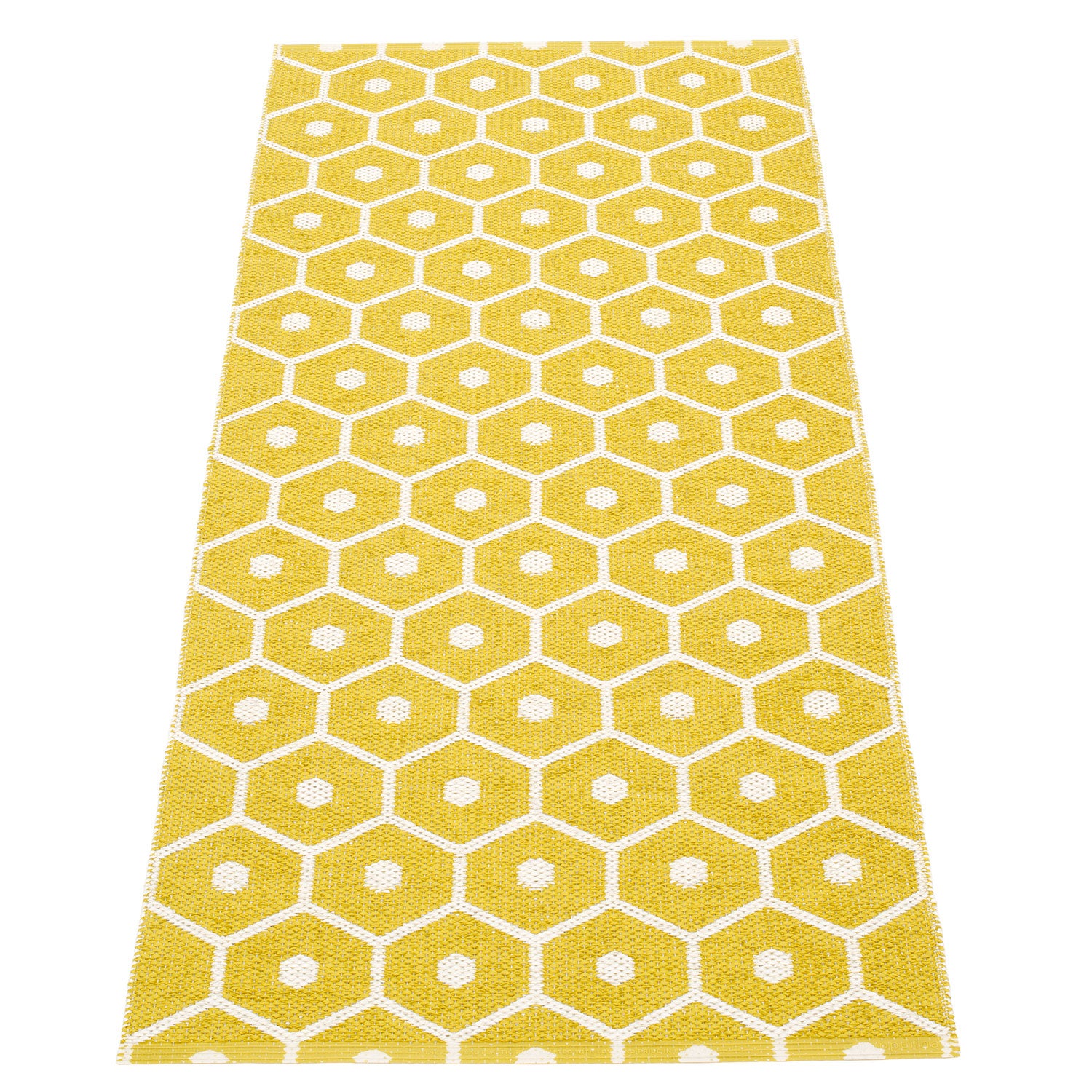 pappelina, honey matta 70x160 cm mustard / vanilla