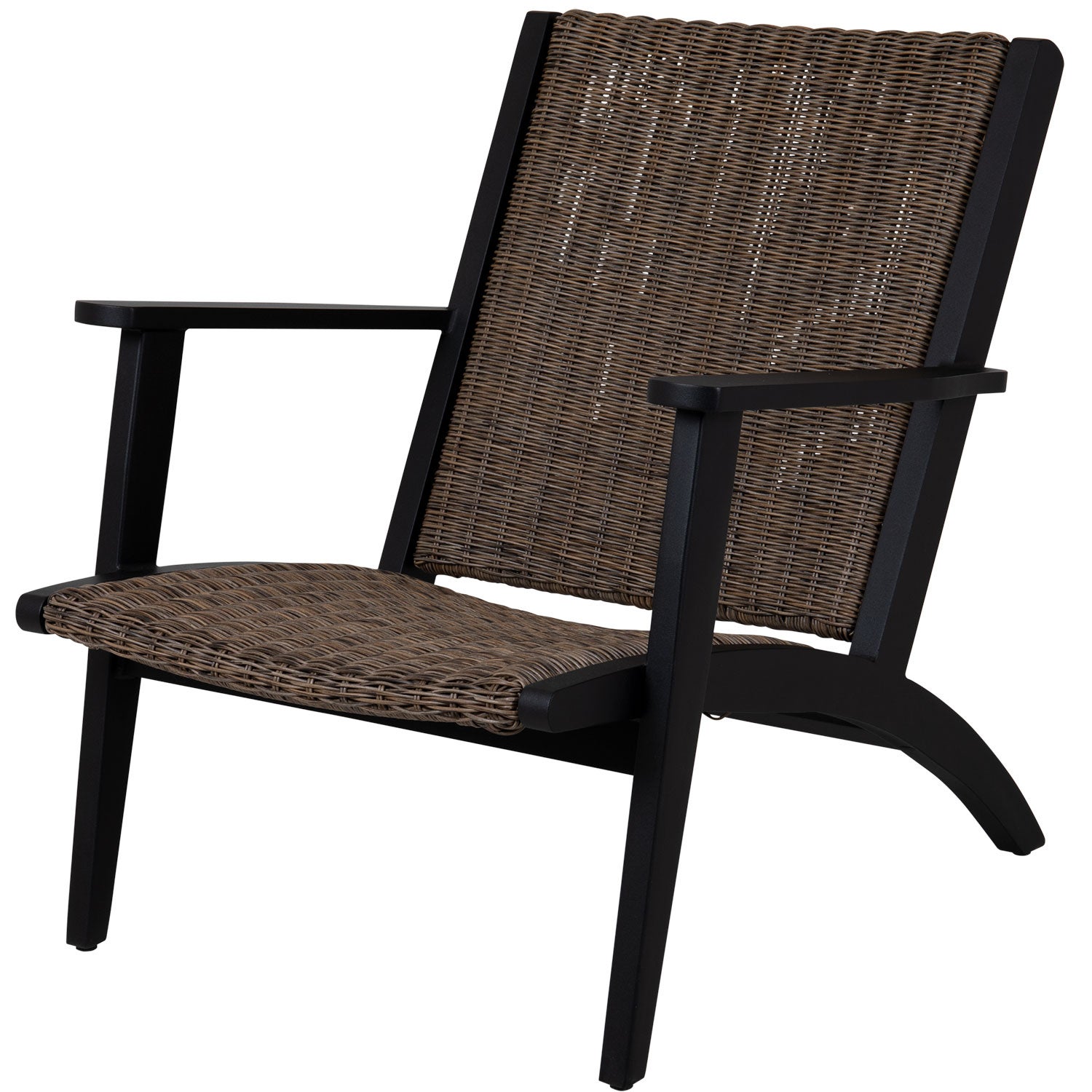 Brafab, Kira fåtölj svart/rustik 22812