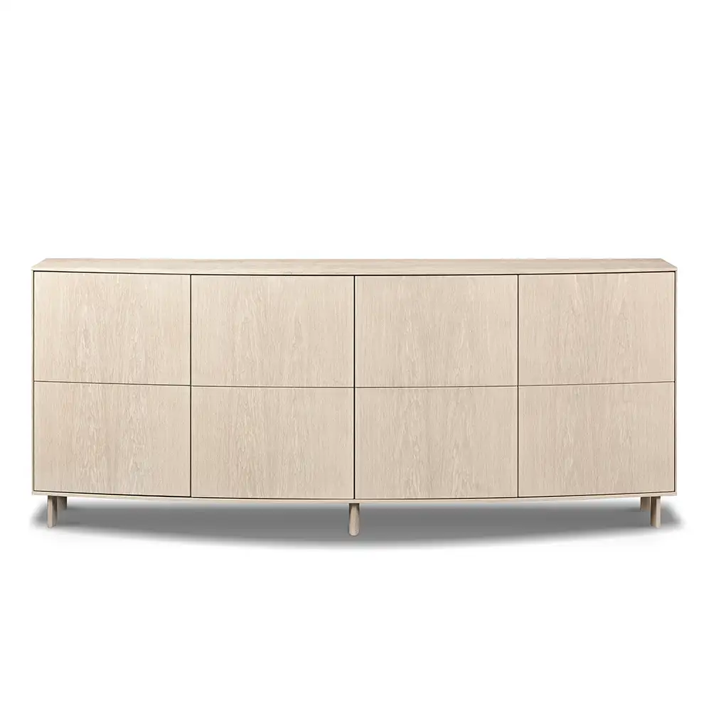 skovby, sm414 skänk vitoljad ek