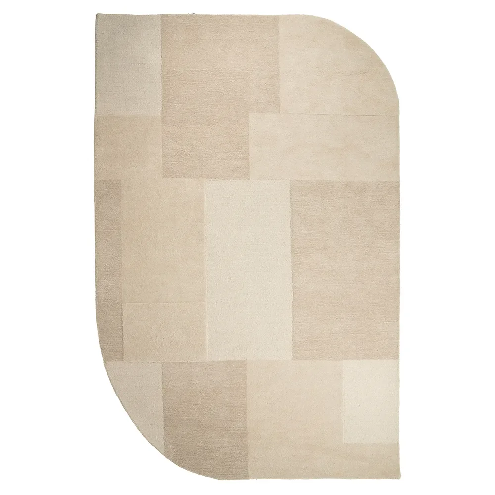 Ullmatta Contour Beige 290x190 cm