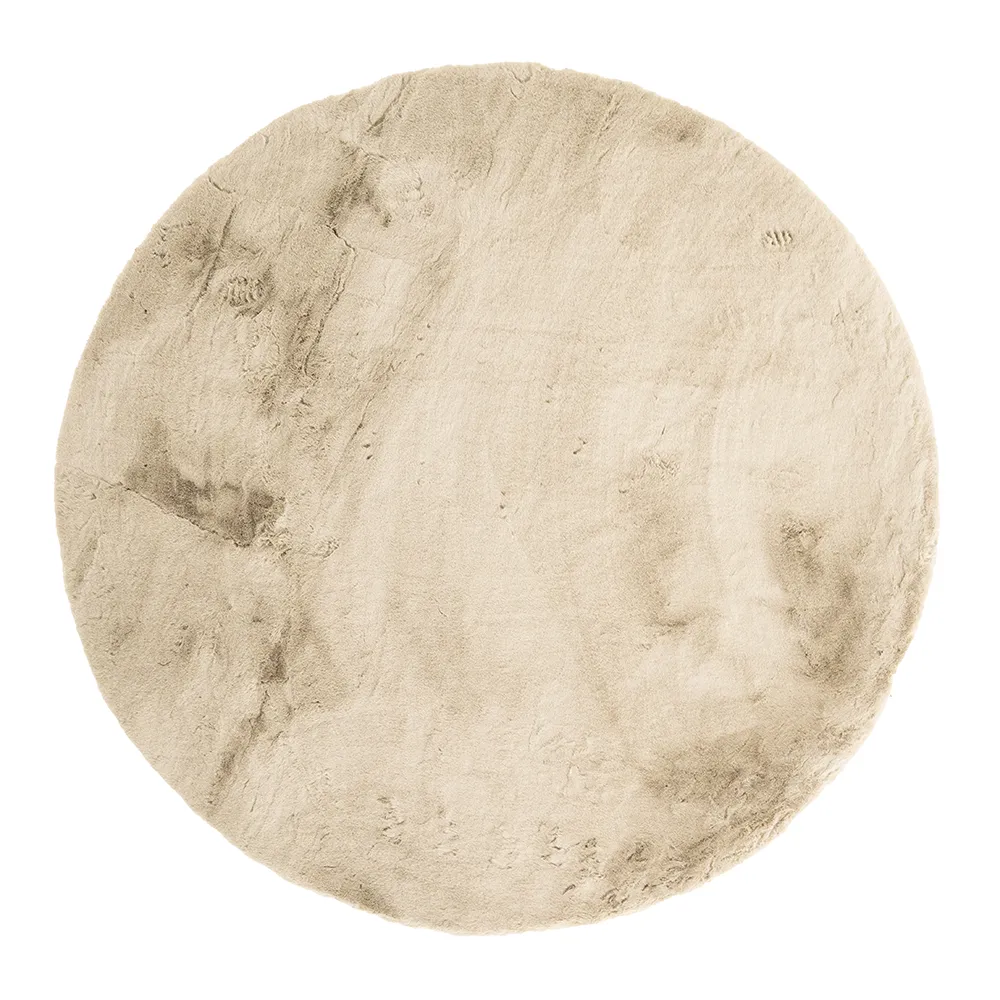 Matta Zena Rund Ø200 beige