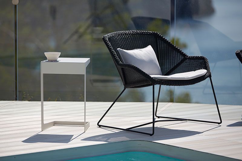 Breeze Loungestol Black 