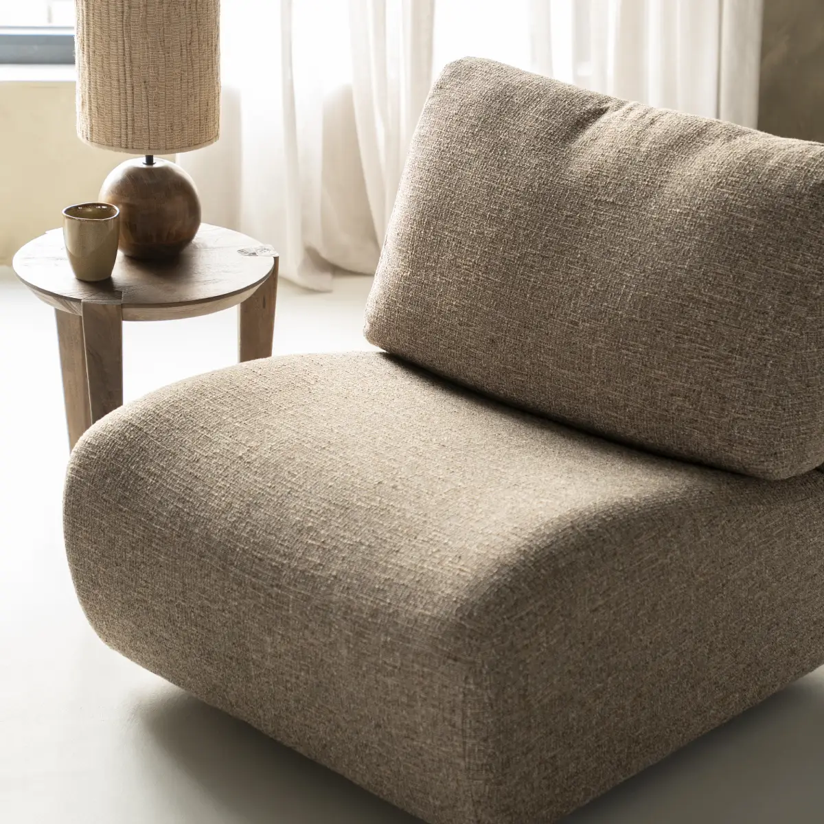 Lucia Loungestol - taupe Donna