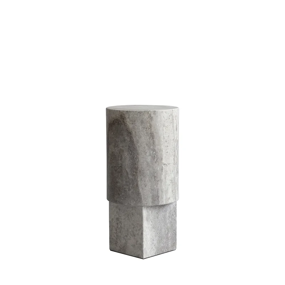 Column bord - Silver Travertine