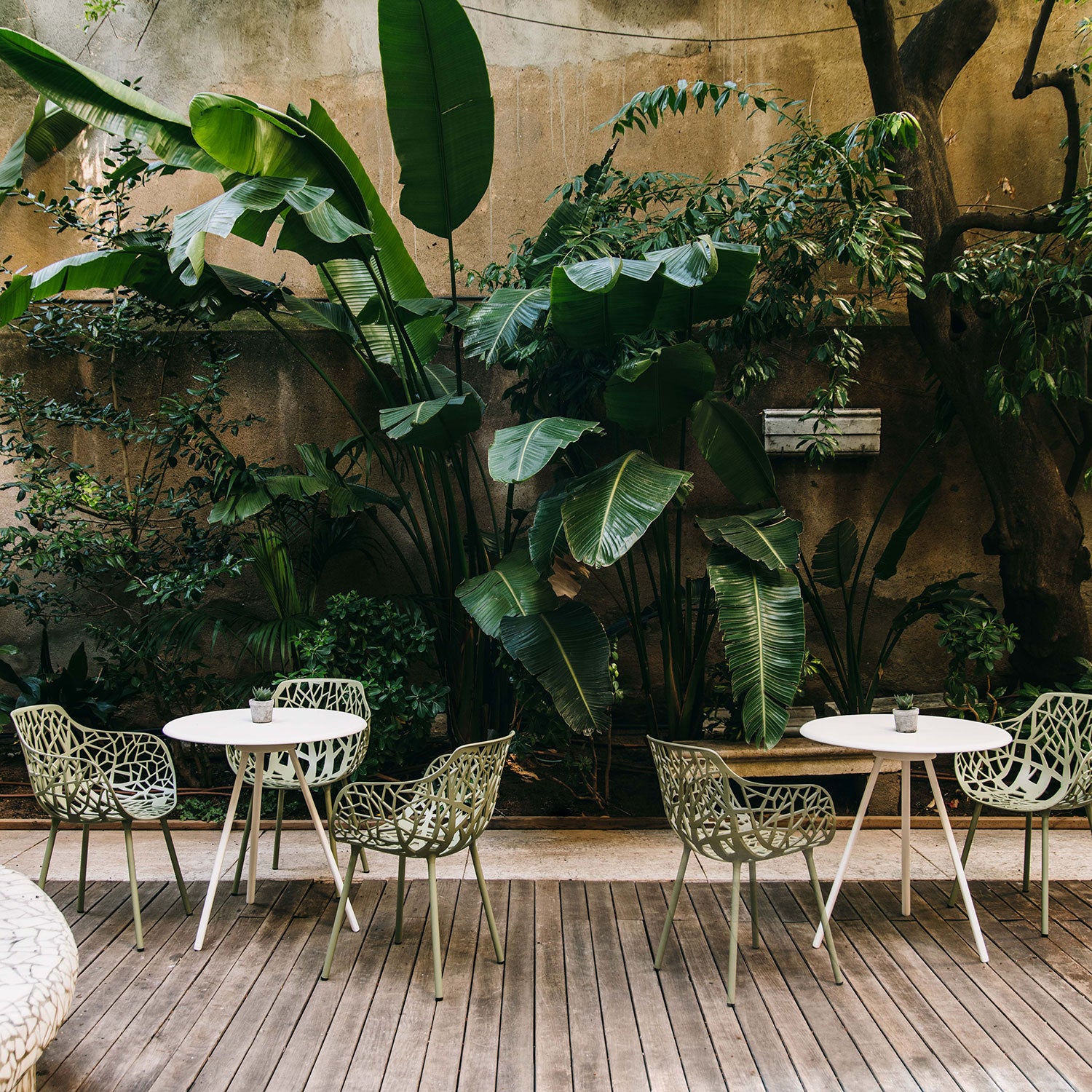 Forest karmstol Light Blue 