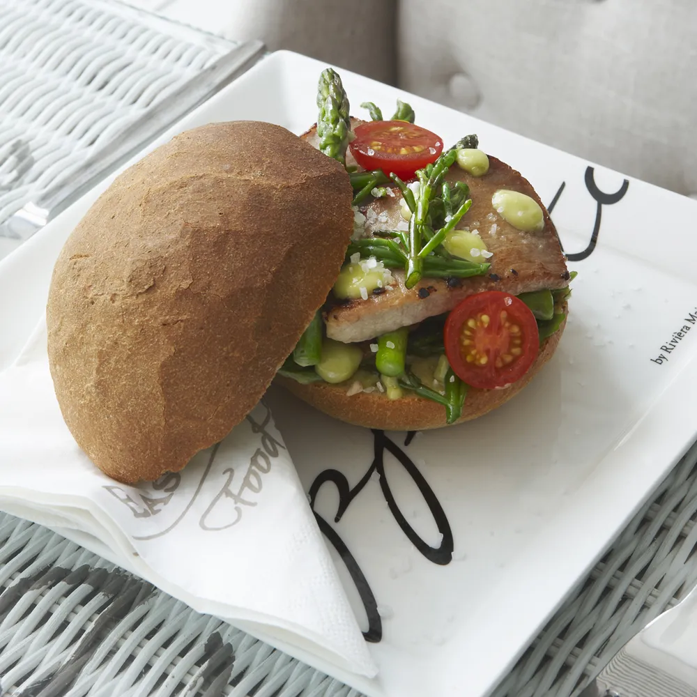 Buon Appetito tallrik fyrkantig 22 x 22 cm