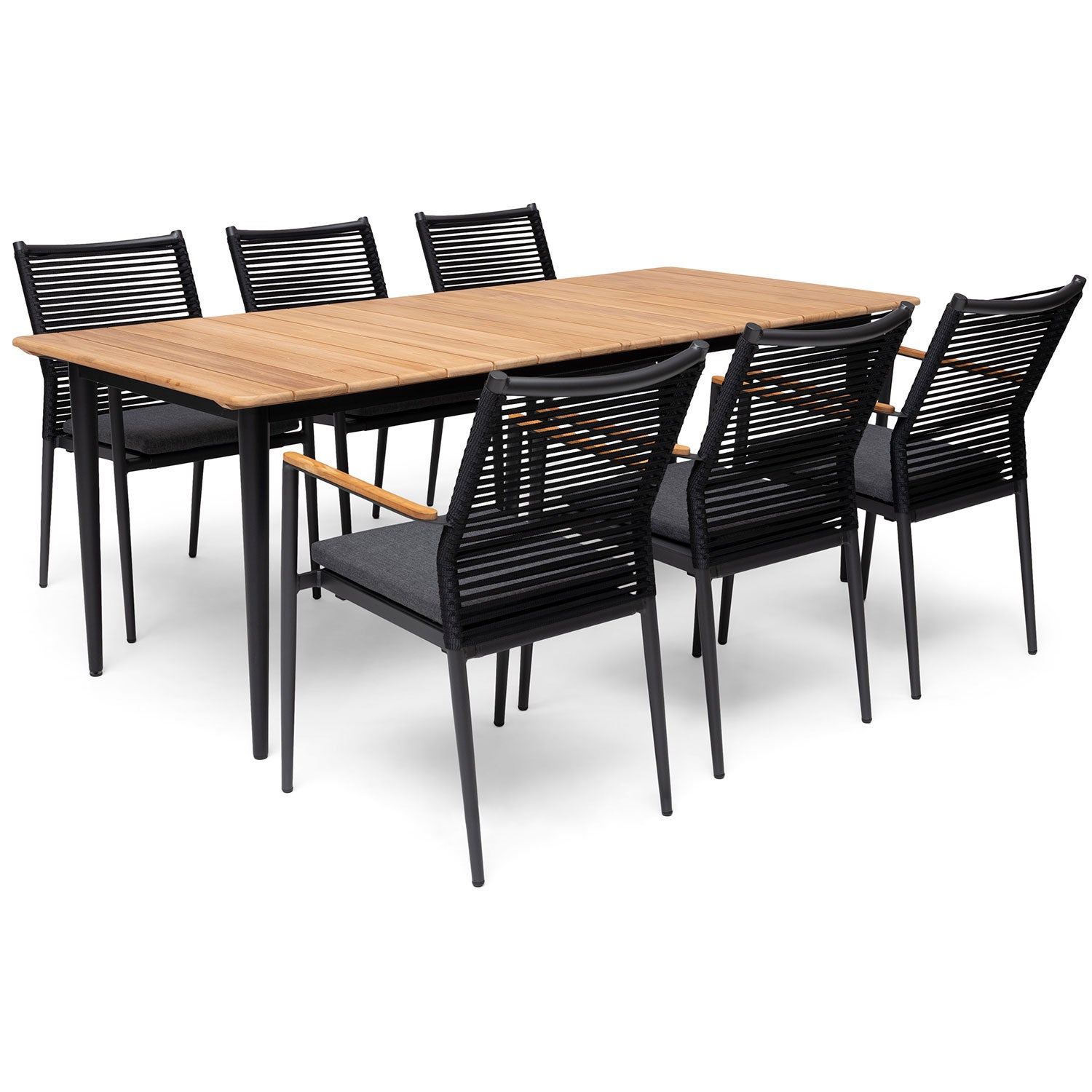 Lerdala bord 90x210 cm aluminium 