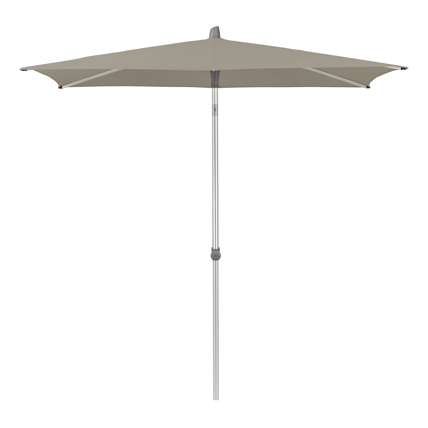 Alu-smart parasoll 250×200 cm kat.5 605 clay