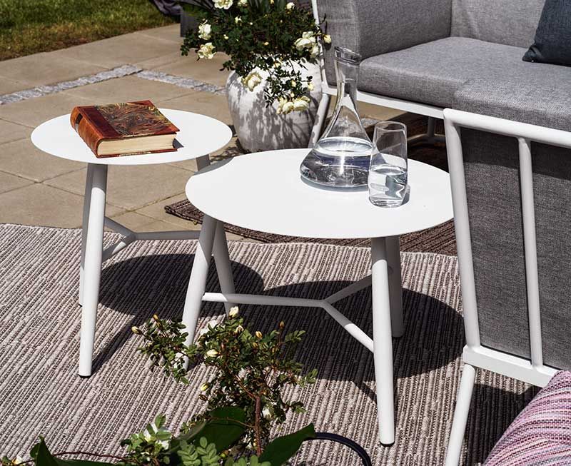 Vannes soffbord 45  cm antracit 