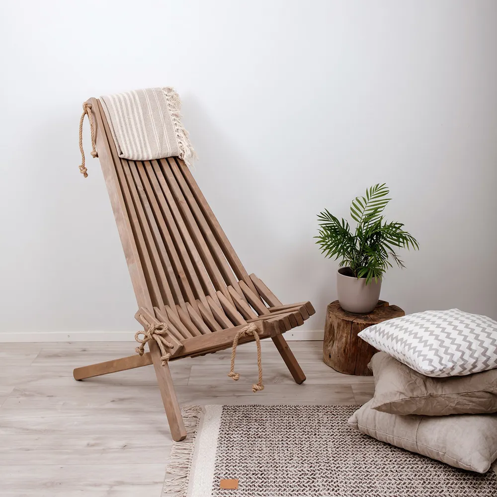 Ecochair Vilstol Grå Oljad