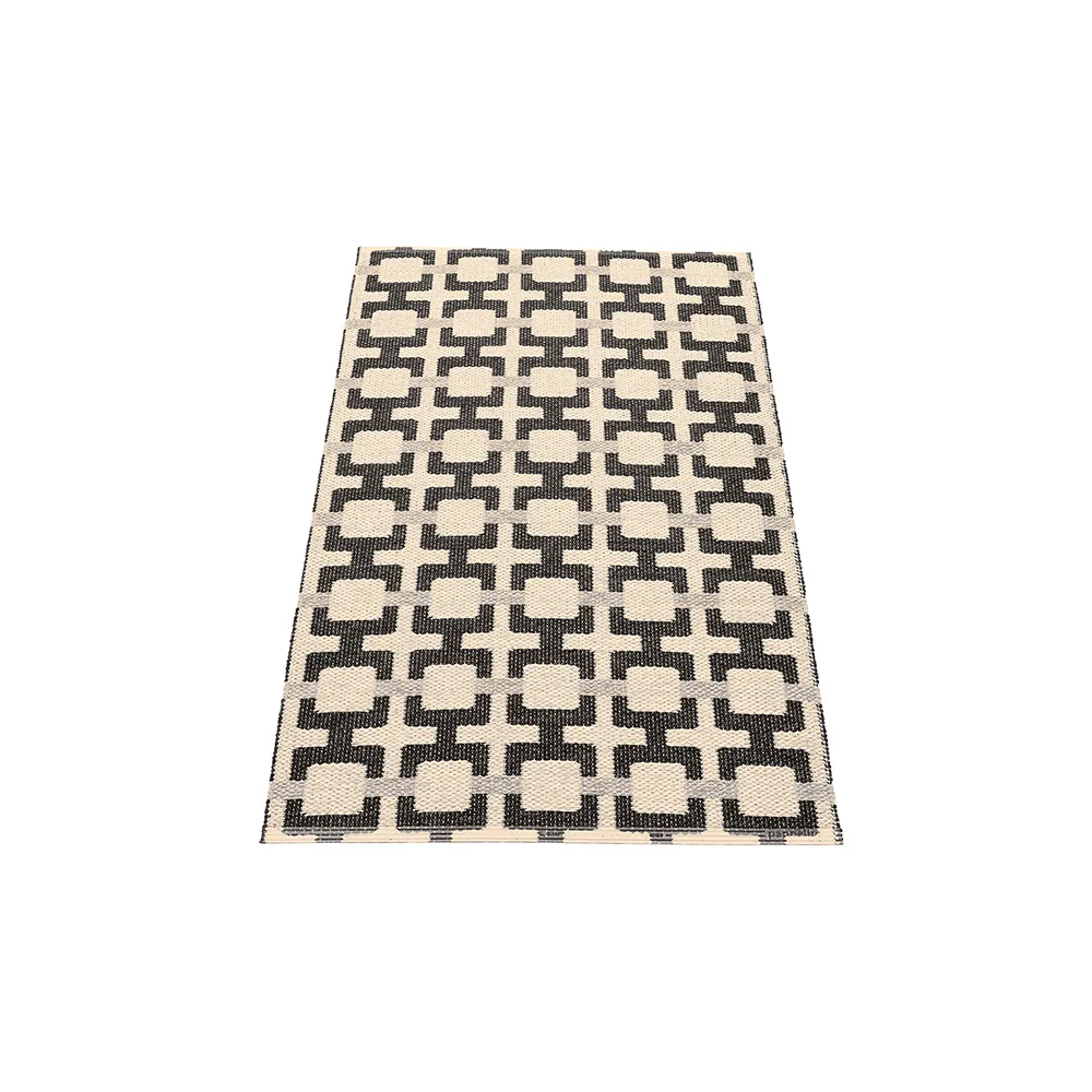 Tom matta Black/Cream/Warm Grey 70 x 120 cm