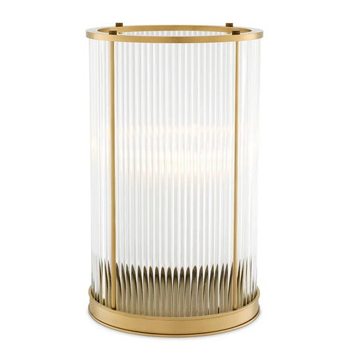 Hurricane Mayson L Antique Brass Ljuslykta