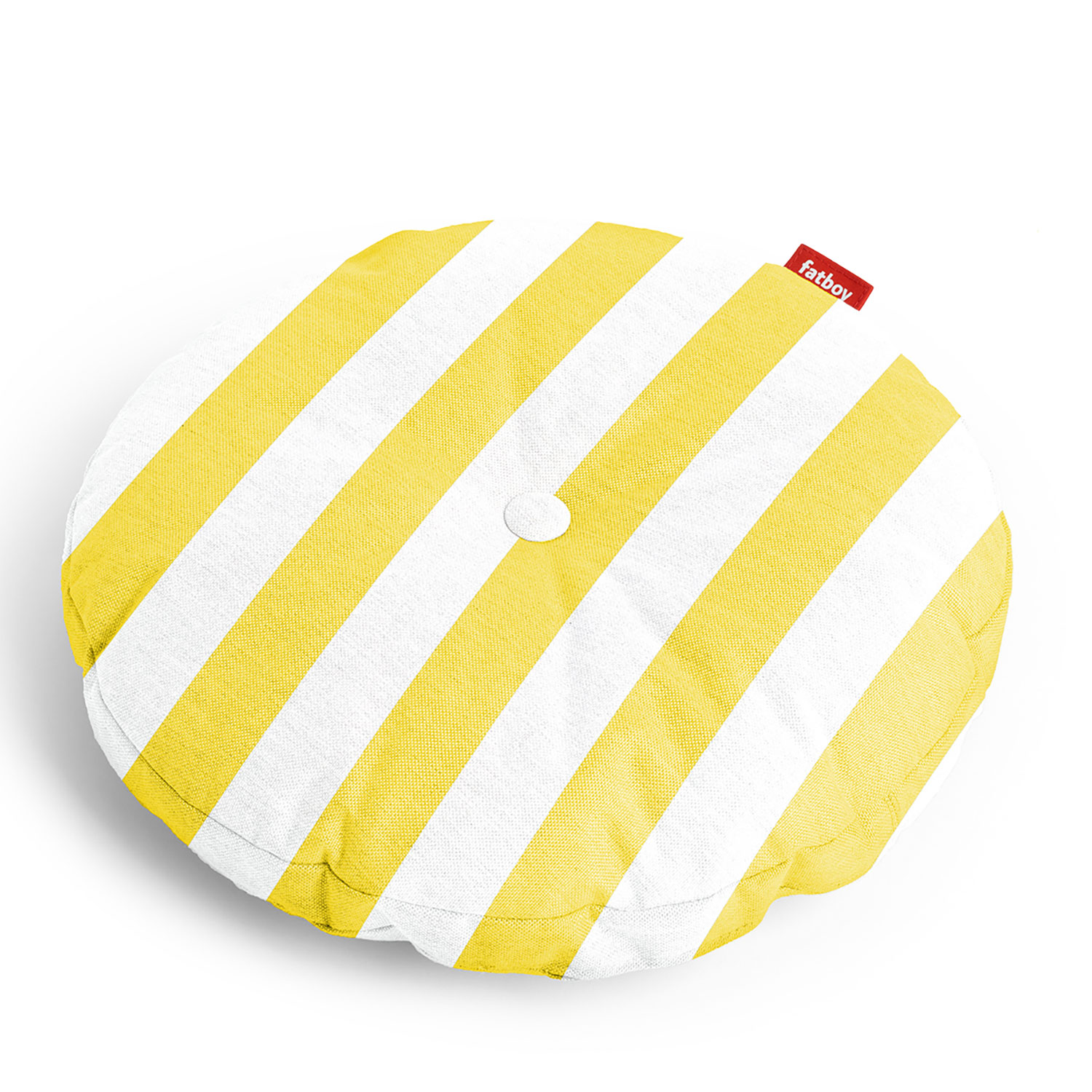 Fatboy Circle sittdyna stripe yellow