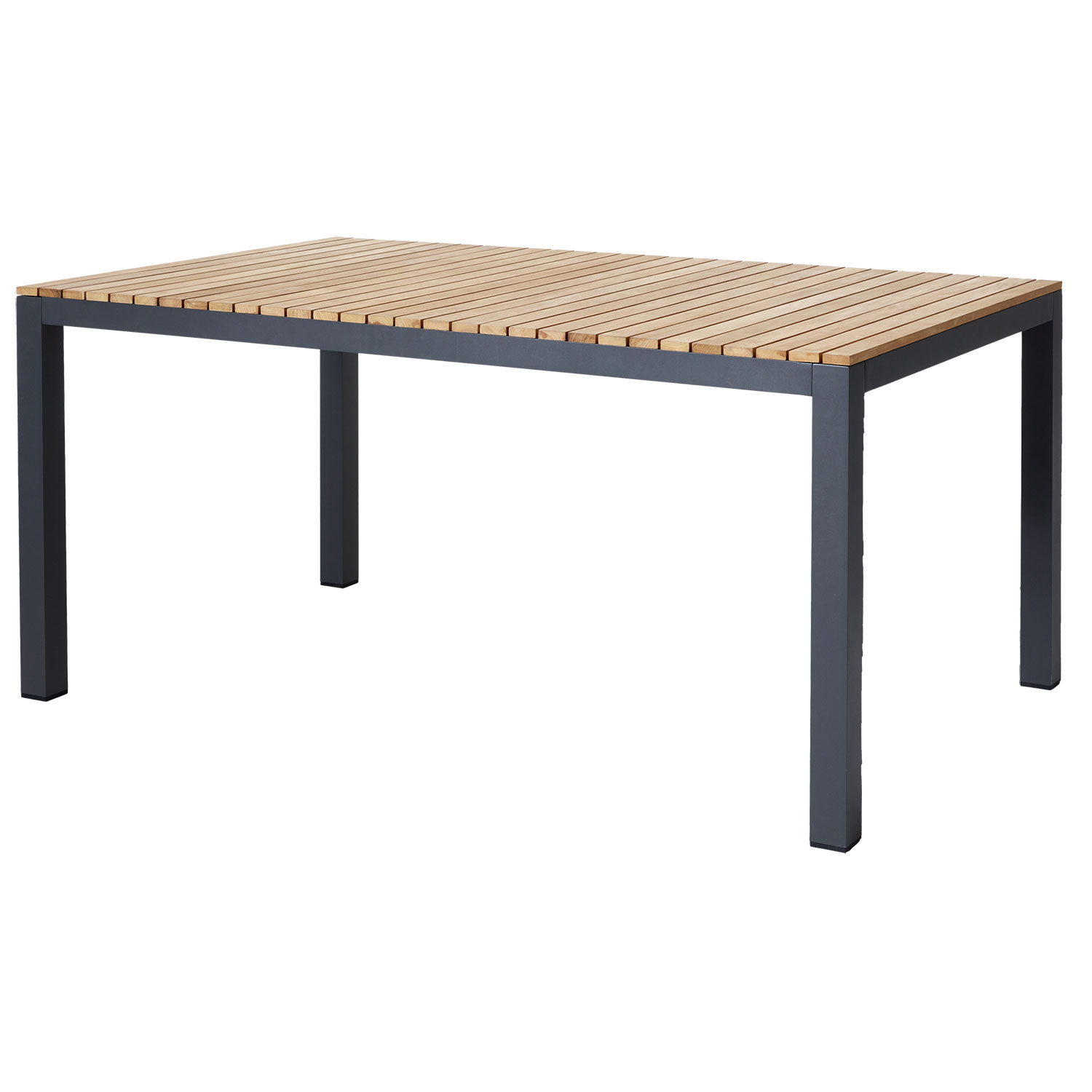 Produktfoto för Cinas, Mood extreme bord 100x167 cm antracit teak