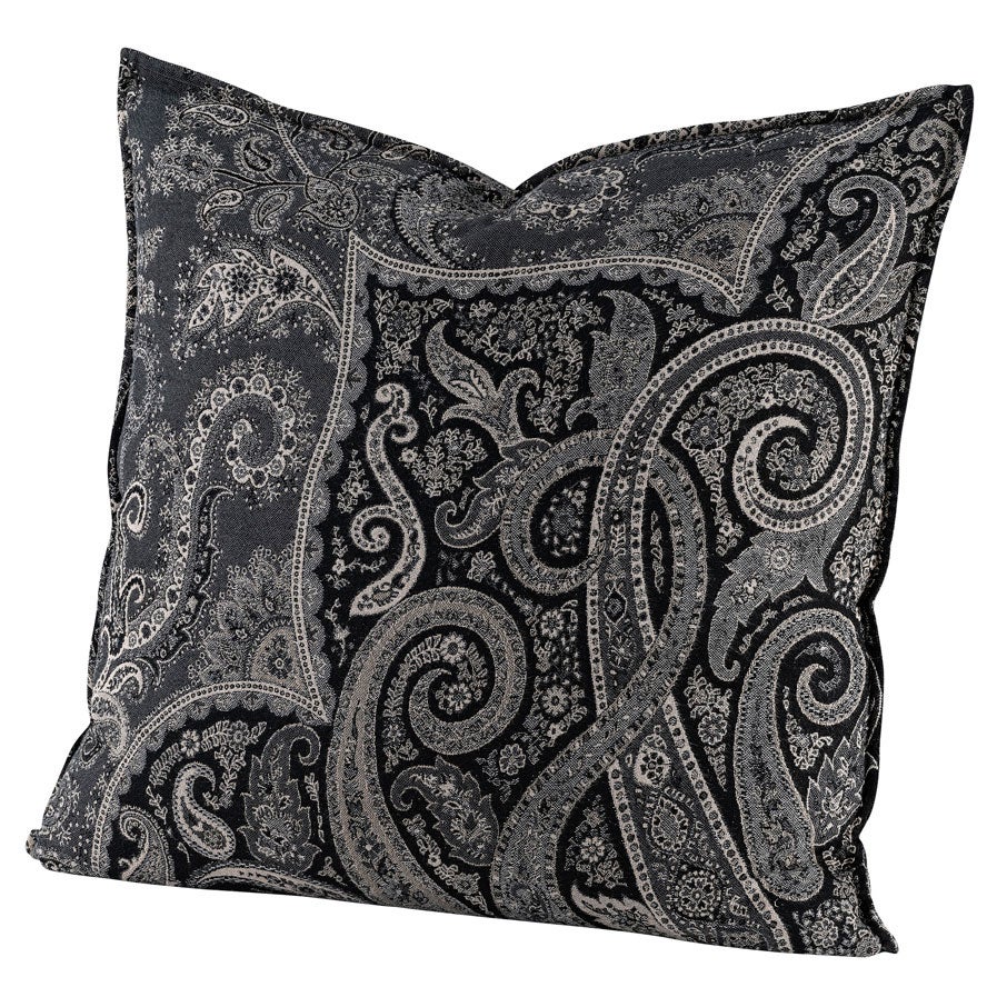 Artwood, Eroz Kuddfodral 50X50 Paisley Dark Grey