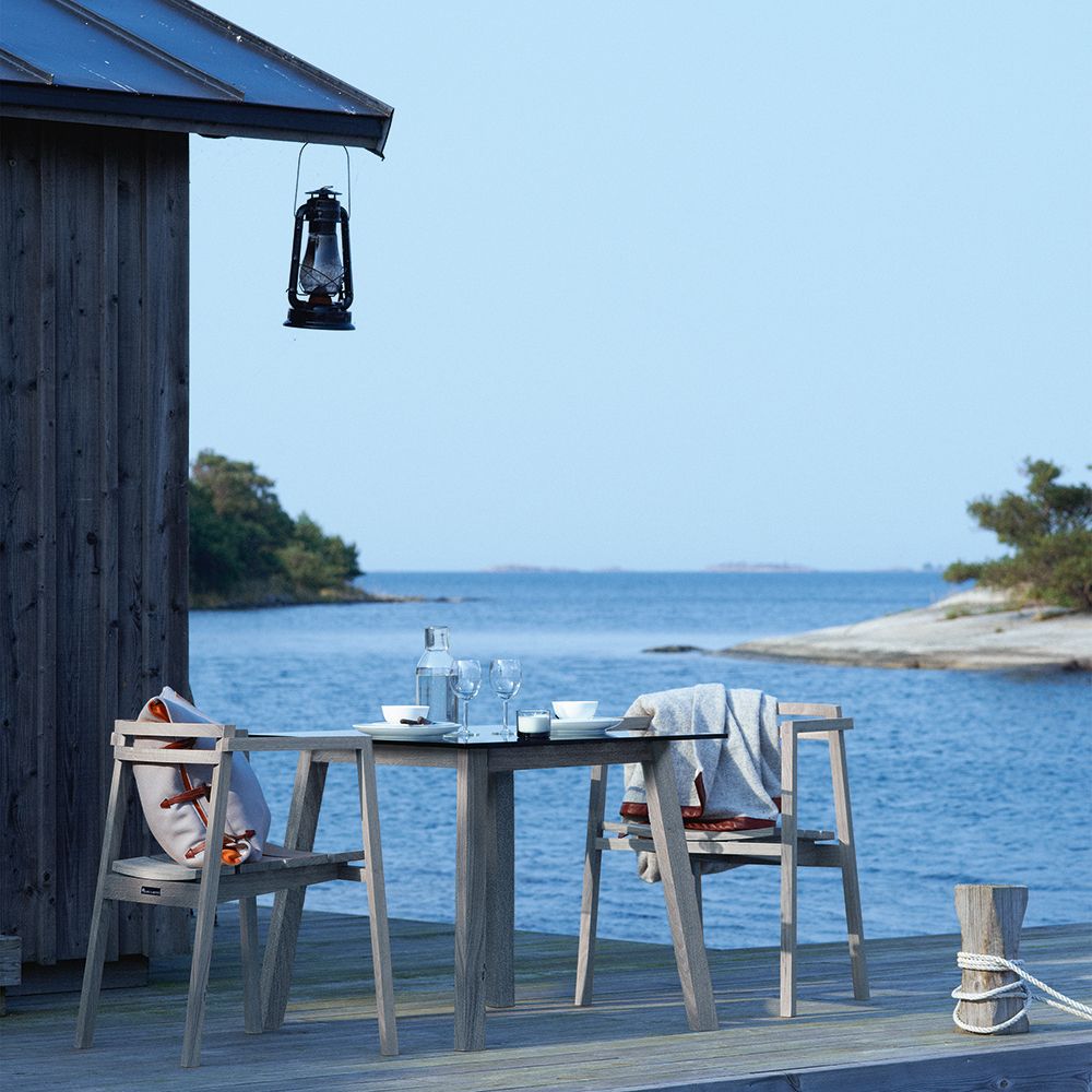 Oxnö Matbord 100X220-300 Cm Teak 