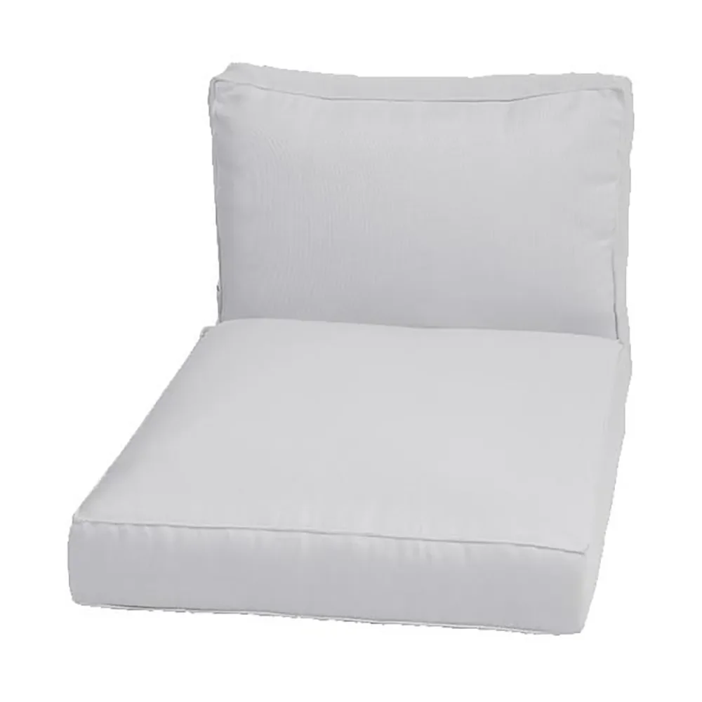 Cane-line, Chester Dynset Fåtölj Vit, Sunbrella Natte