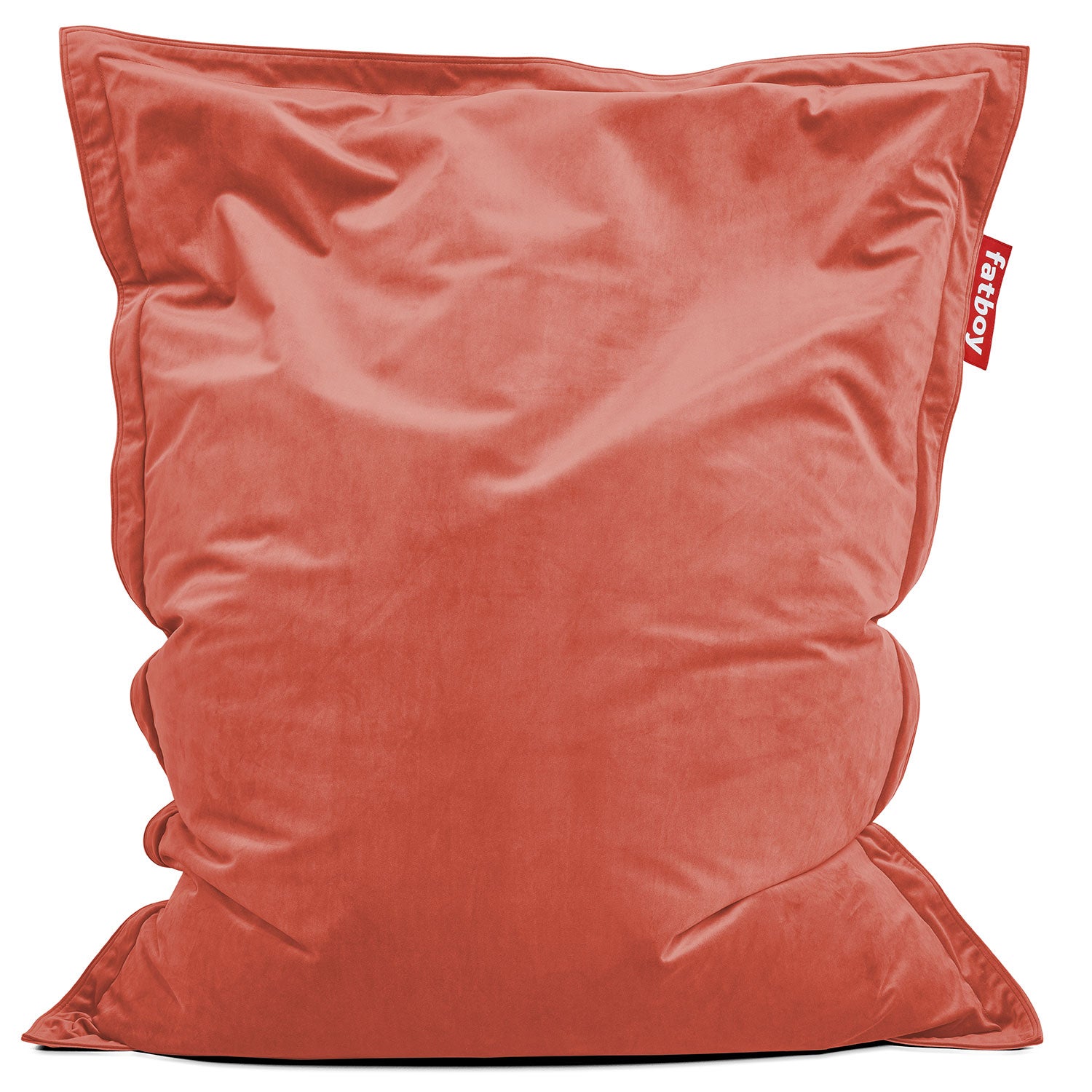 fatboy, original saccosäck slim velvet recycled rhubarb