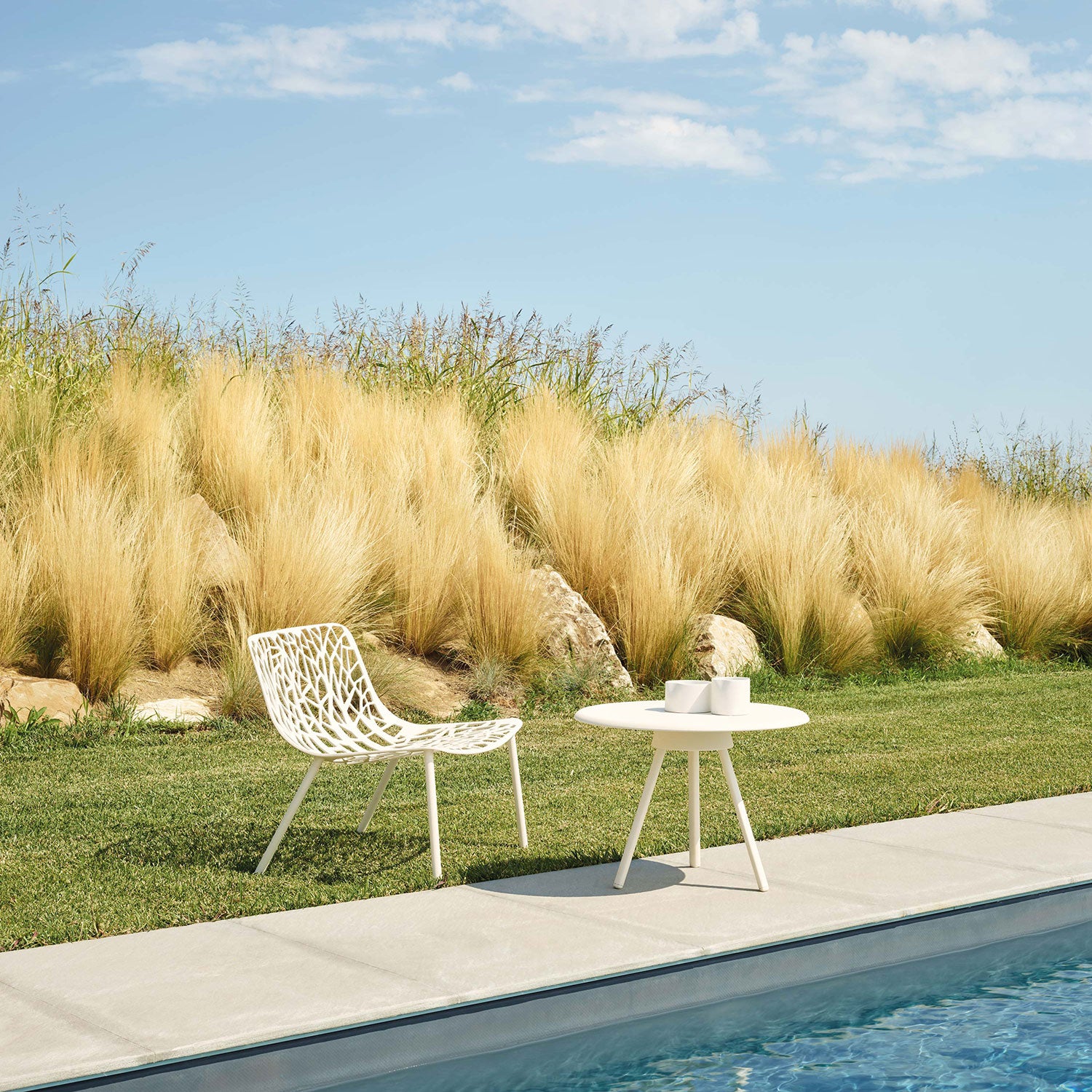 Forest loungefåtölj Black 