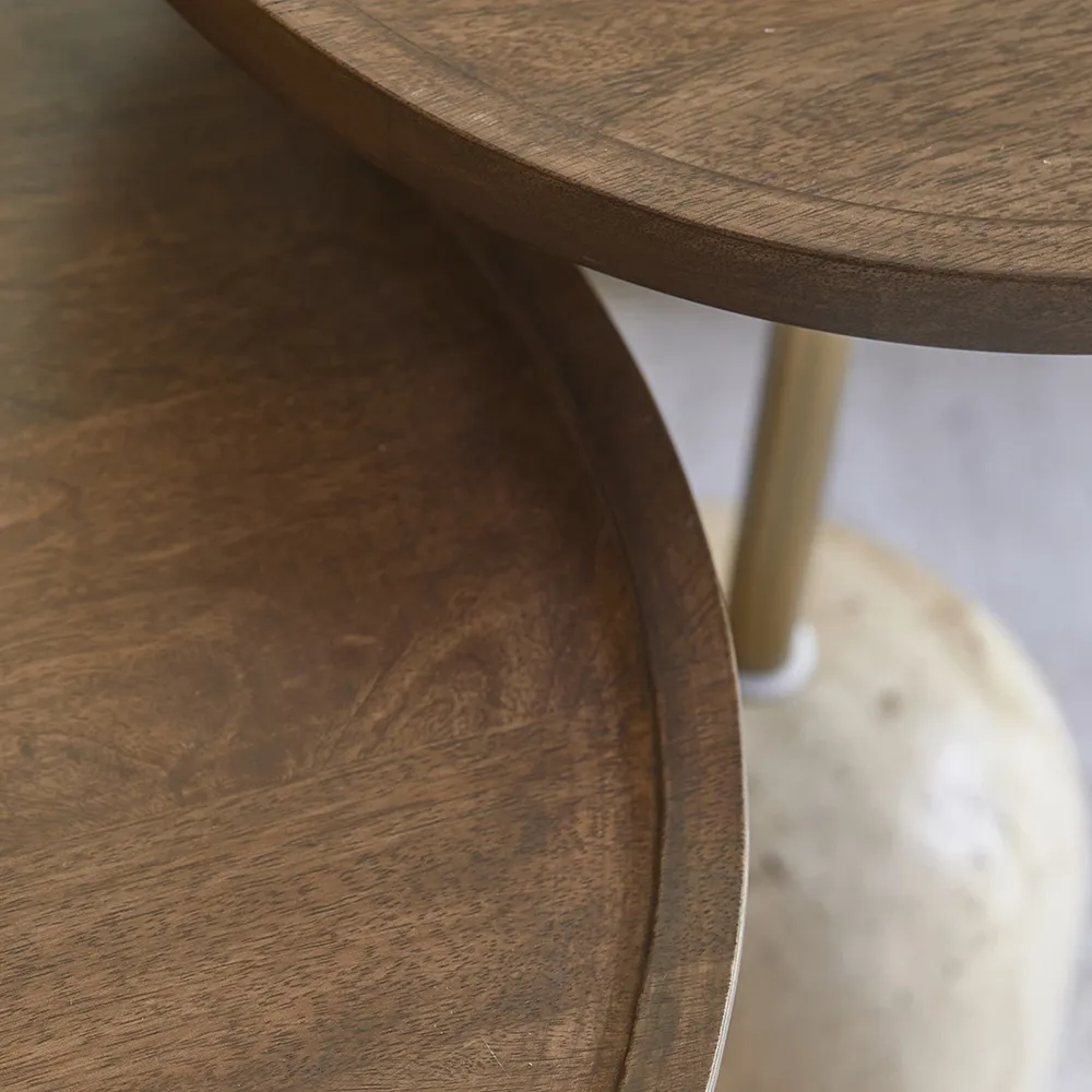 Malibu Sidobord Ø35 cm