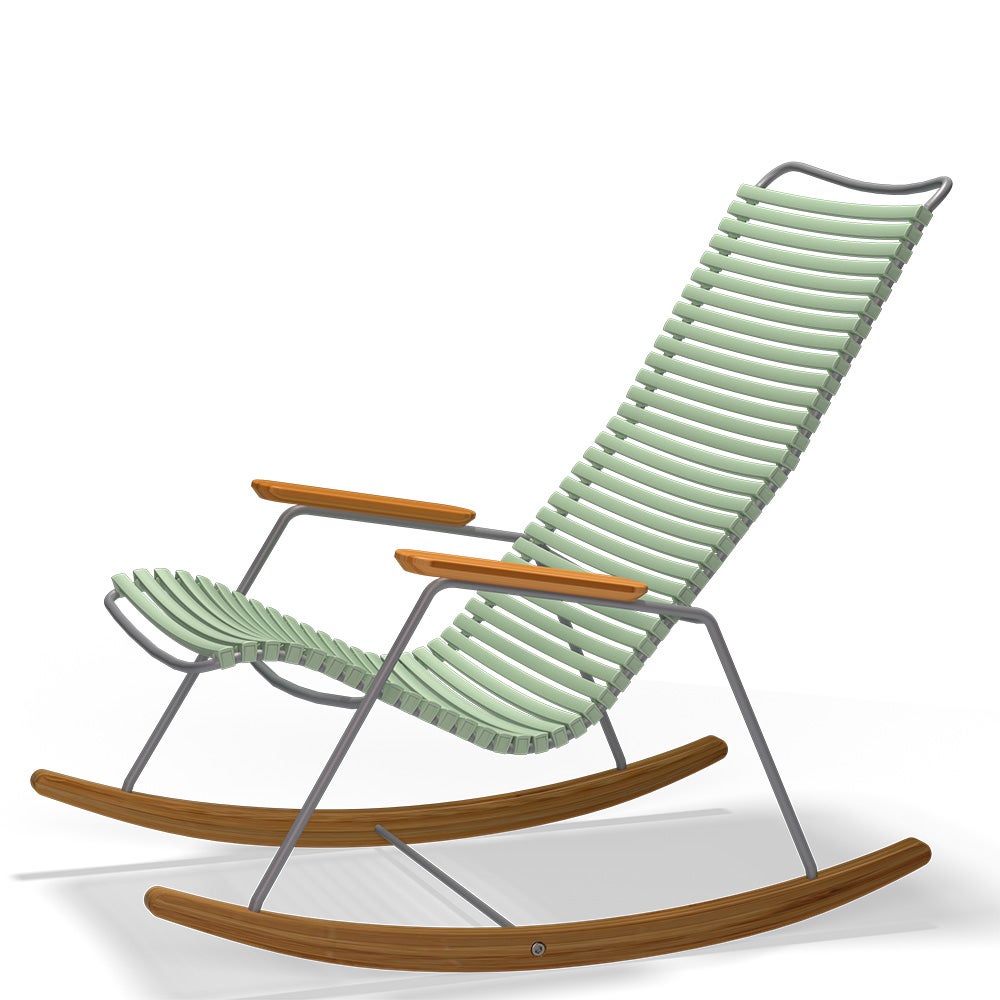 houe, click gungstol ljusgrön