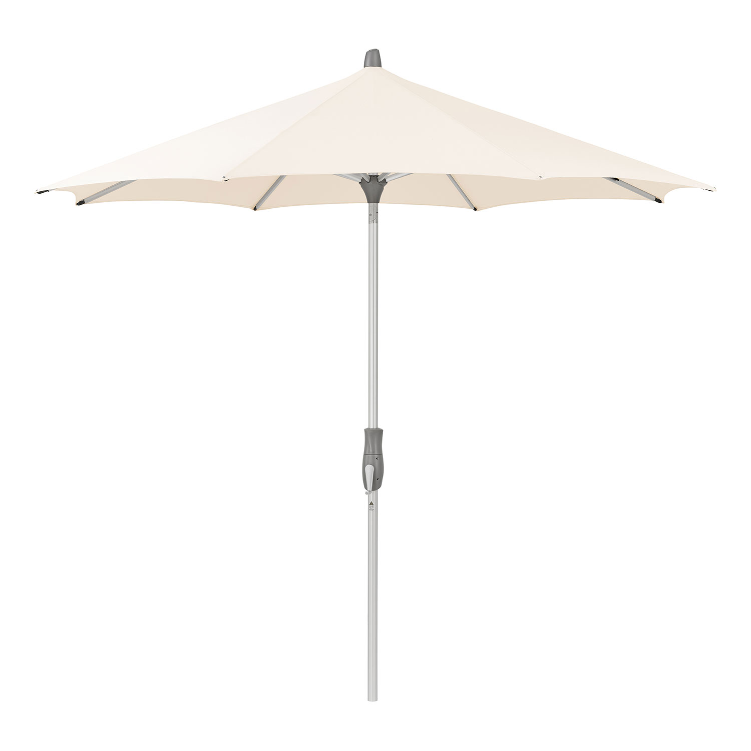 Alu-twist parasoll 330 cm kat.5 523 champagne Glatz