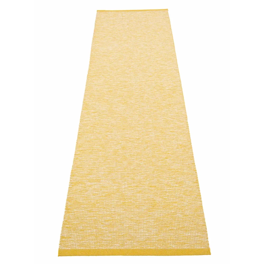 Pappelina, Sam matta 70 x 300 cm Mustard/Cream