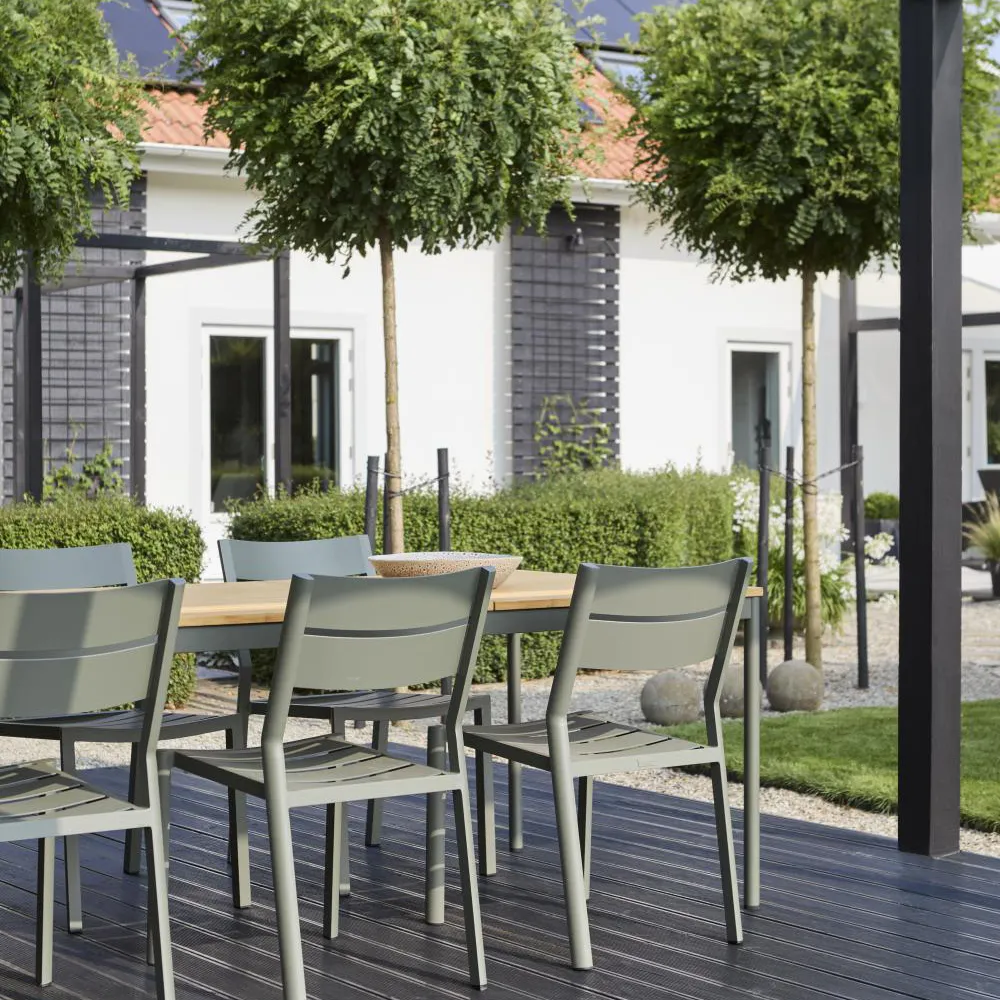 Delia matstol Nordic Green