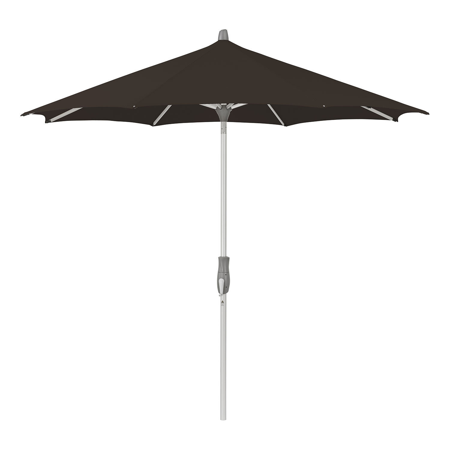 Glatz Alu-twist parasoll 330 cm kat.4 408 black