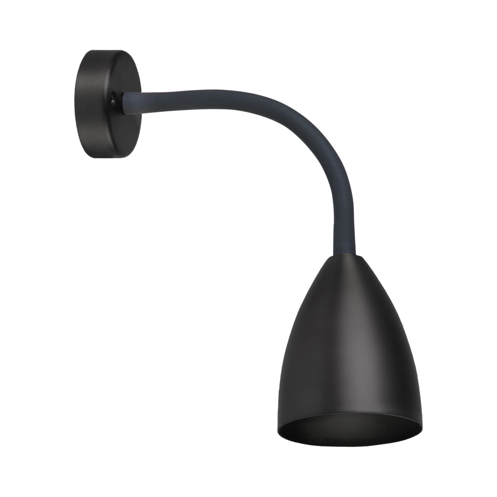 Belid, Trotsig Vägglampa Mattsvart Gu10 Inkl Ljuskälla