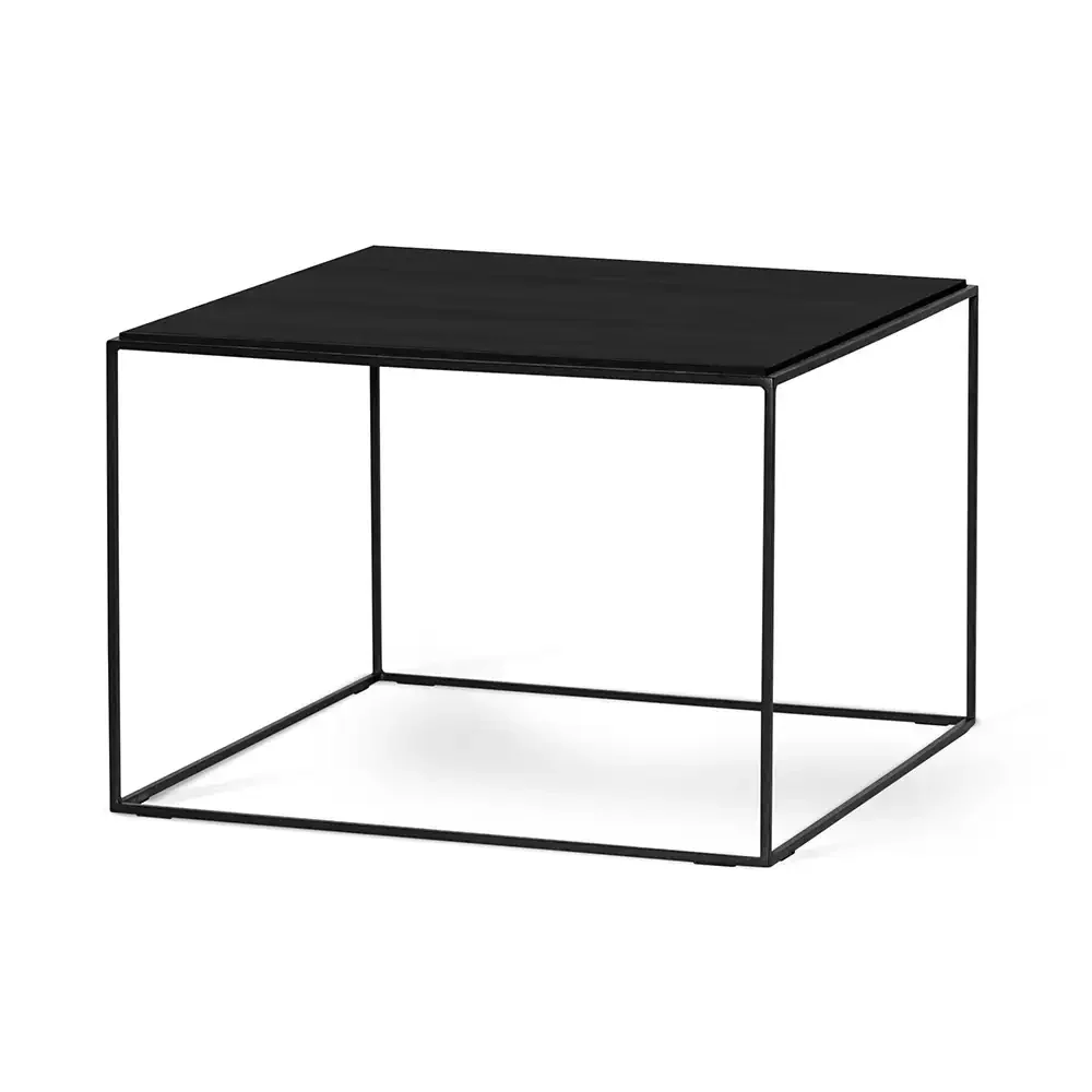 torkelson, lime soffbord 70x70 cm svart