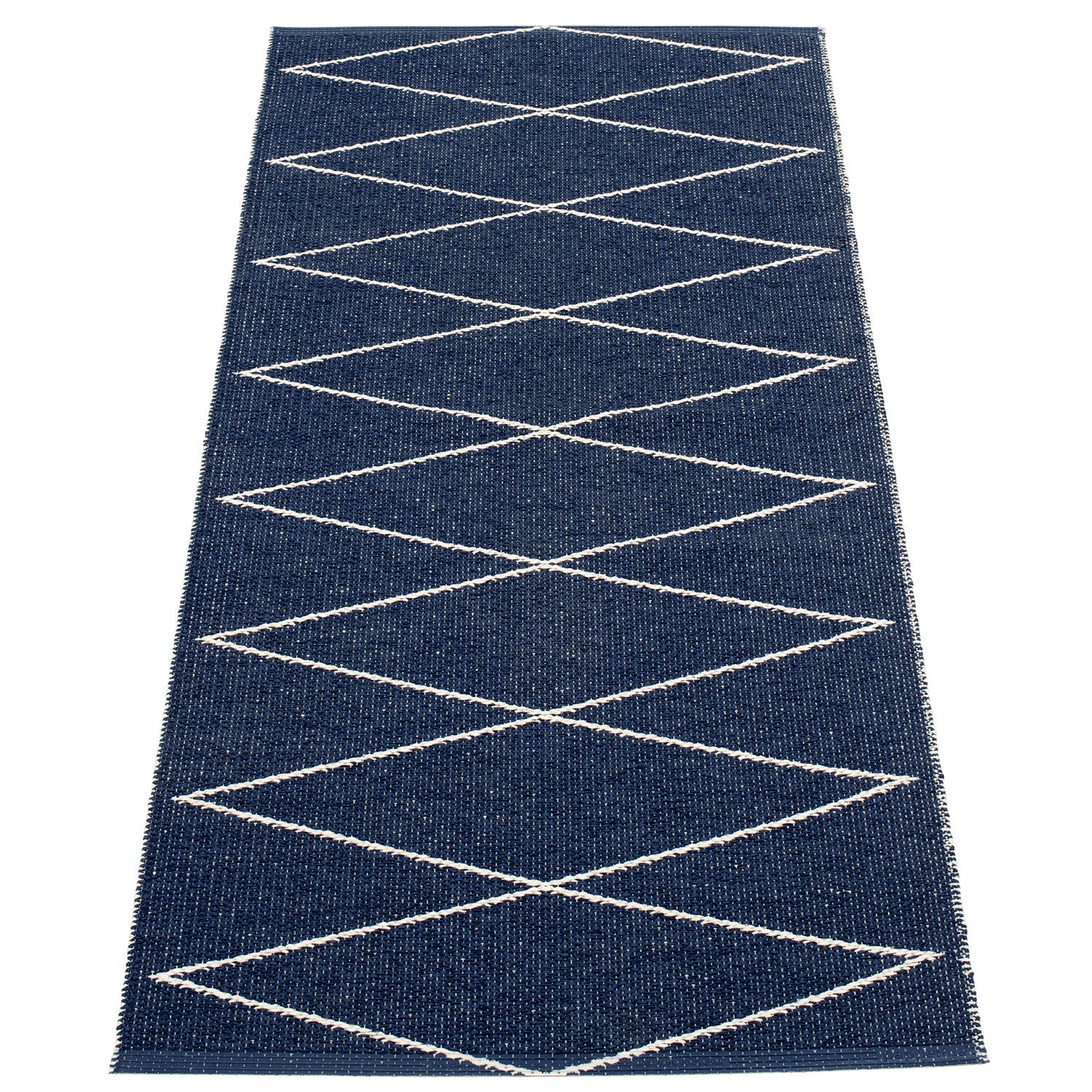 pappelina, max matta 70x160 cm darkblue / vanilla