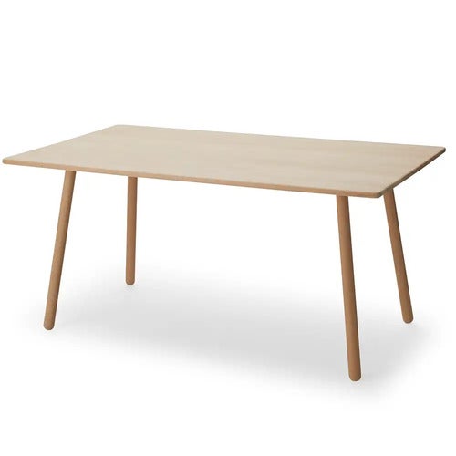 Georg Matbord 155x90 cm Vit tvål ek