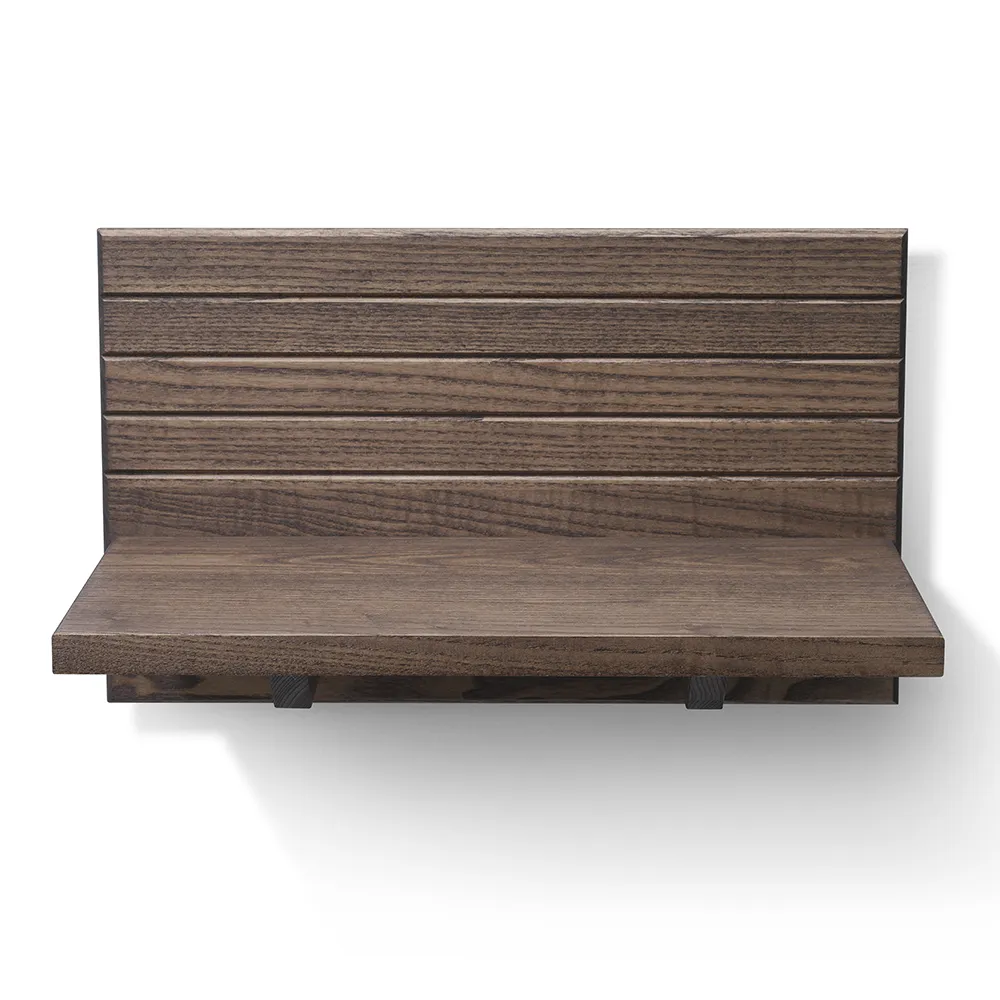 Oscarssons Möbel, Altea Sängbord med Hyll Brunoljad Ask