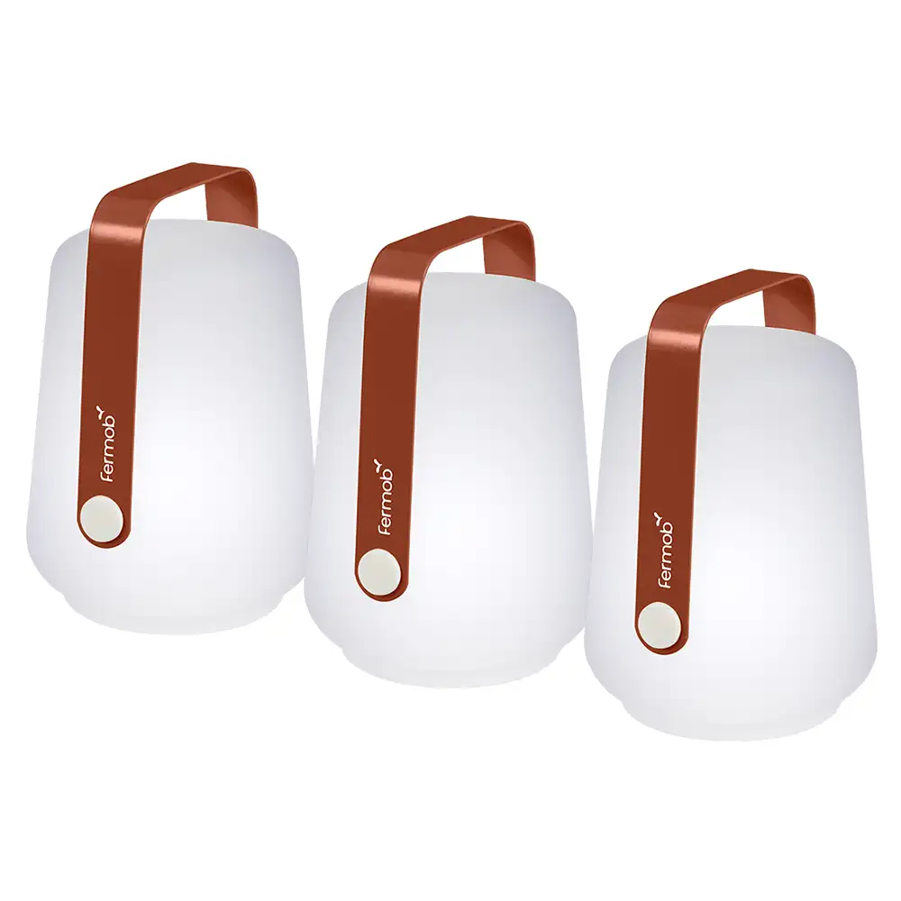 Fermob Balad Lampa H12 3-pack Red Ochre