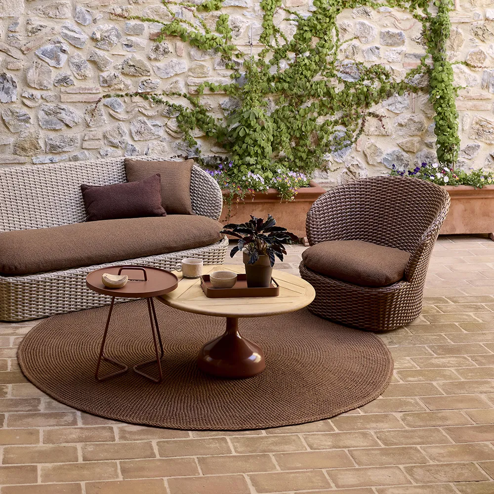 Coast Snurrfåtölj Umber brown