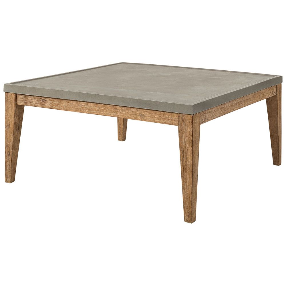 artwood, soffbord dacota 90x90 cm akacia / betong