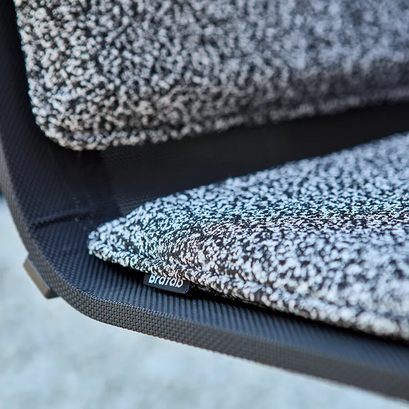 Soro fåtölj Svart / Teddy ant