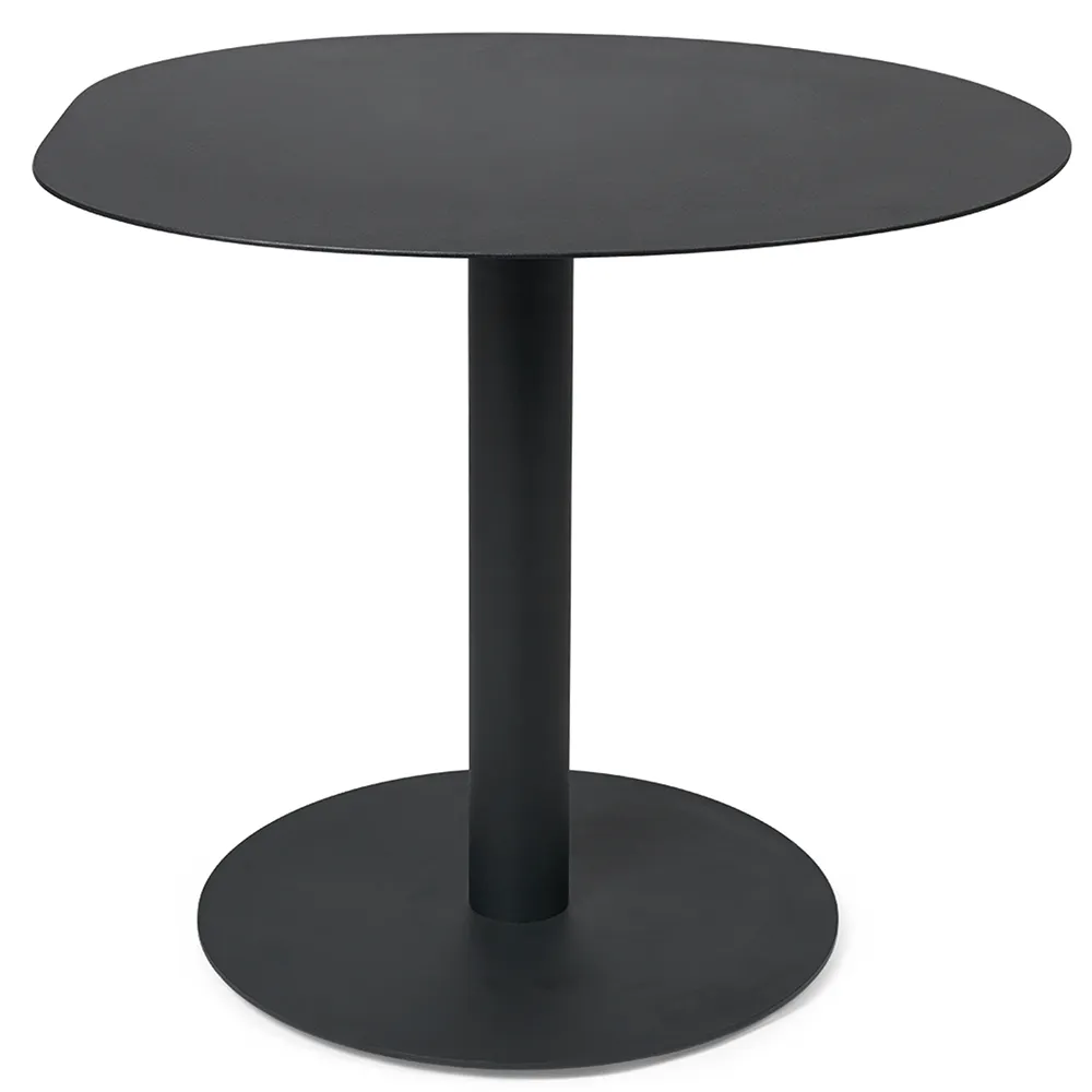 Produktfoto för Ferm Living - Pond Dining Table - Matbord - Black - Ø88 x H72 cm