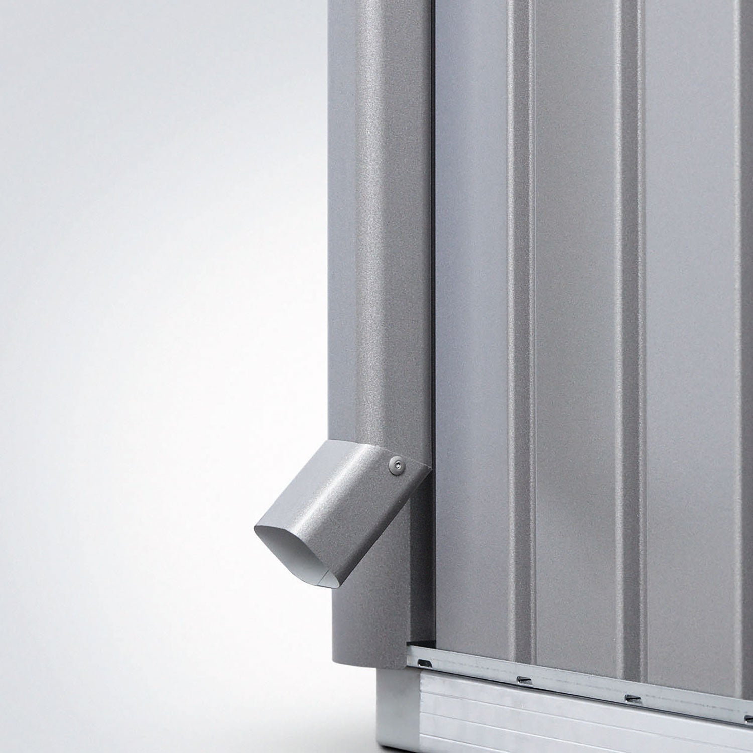 Highline stuprörset Trädgårdsskjul metallic kvarts-grå