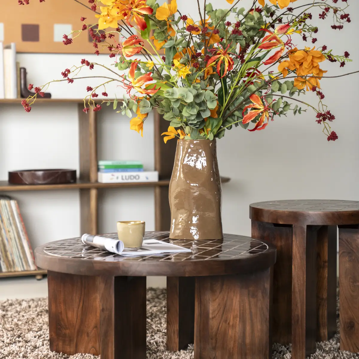 Coffee table TiledUp 70x70x35 cm