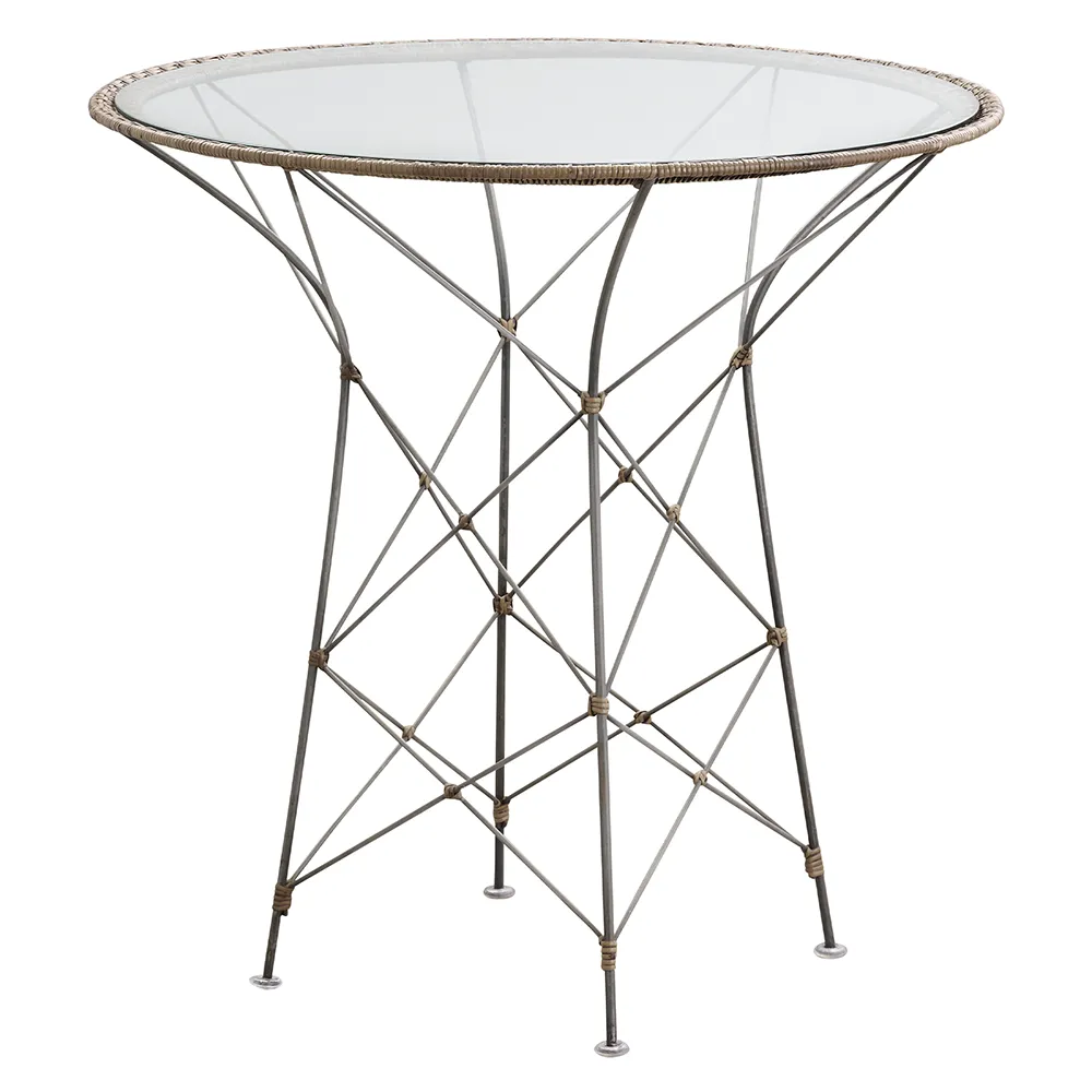 sika design, funky cafébord med glas hazelnut